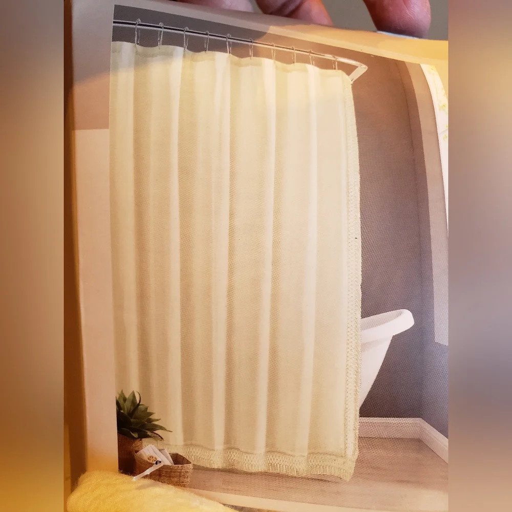 Ivory Shower Curtain